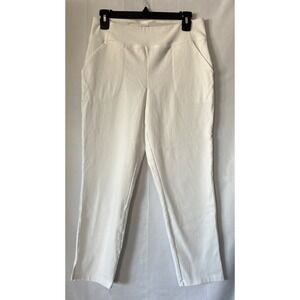 Women‎ with Control Women's Petite Pants SP Capri w Pockets & Slits White